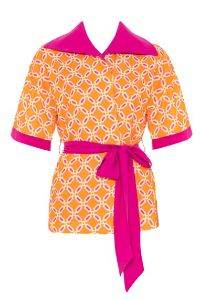 Picture of Kimono Style Short Robe 