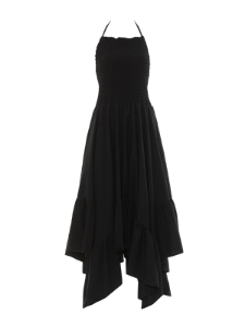 Picture of Halter Ruffle Maxi Dress 