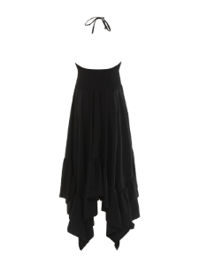 Picture of Halter Ruffle Maxi Dress 