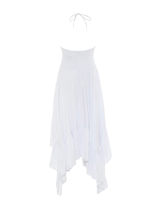 Picture of Halter Ruffle Maxi Dress