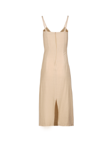 Picture of Linen Cutout Maxi Dress