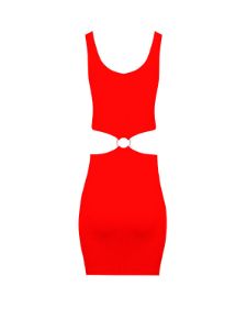 Picture of Cutout O-Ring Mini Dress