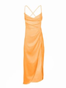 Picture of Satin Backless Maxi Dress 