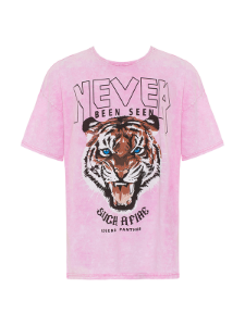 “Never Been Seen” Tiger T-Shirt – Pink