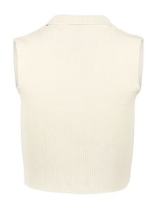 Picture of Sleeveless Ribbed Crop Top 