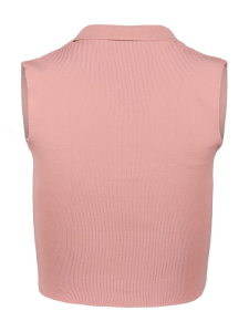 Picture of Sleeveless Ribbed Crop Top