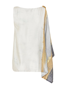 Picture of Asymmetrical Ombre Sleeveless Blouse