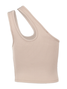 Picture of Asymmetrical Cutout Crop Top