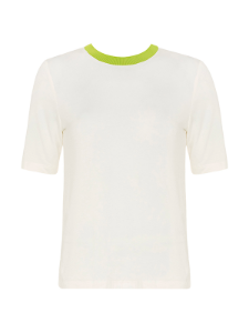 T-Shirt -White with Green