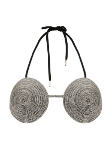 Picture of Embellished Spiral Halter Bra 