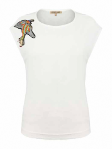 Picture of Embellished Bird T-shirt 