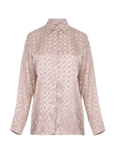 Picture of Embossed Diamond Satin Blouse 