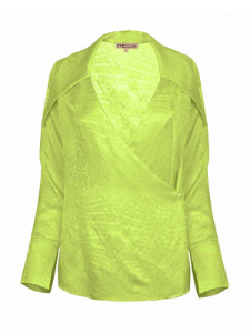 Picture of Long Sleeve Satin Blouse 