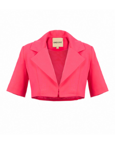 Cropped Blazer -Pink	