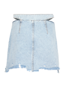 Picture of Cut Out Denim Skirt 