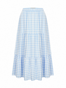 Picture of Gingham Maxi Skirt 