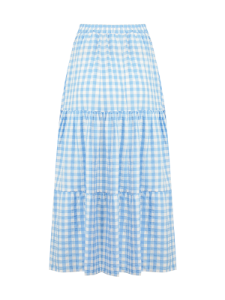 Picture of Gingham Maxi Skirt 