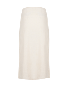 Picture of O Ring Linen Midi Skirt