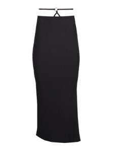 Picture of Waist Tie Midi Skirt 