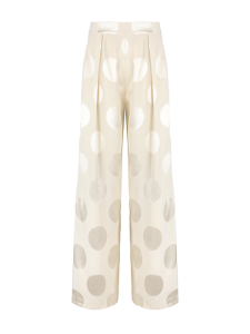 Picture of Polka Dot Satin Trousers 