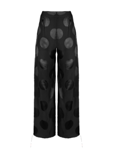 Picture of Polka Dot Satin Trousers 